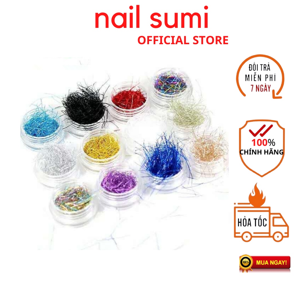 Nhũ Sợi , Nhũ chỉ kim tuyến sét 12 màu