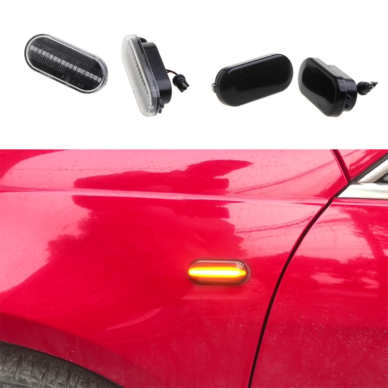 Đèn LED Xi Nhan Gắn Gương Chiếu Hậu Cho VW-Golf MK3 MK4 Passat-