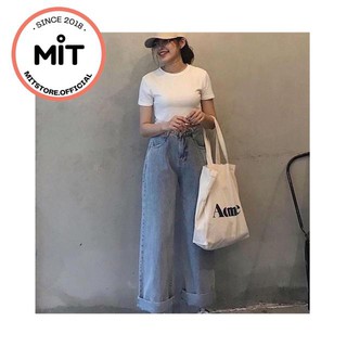 QUẦN JEANS ỐNG RỘNG MS04