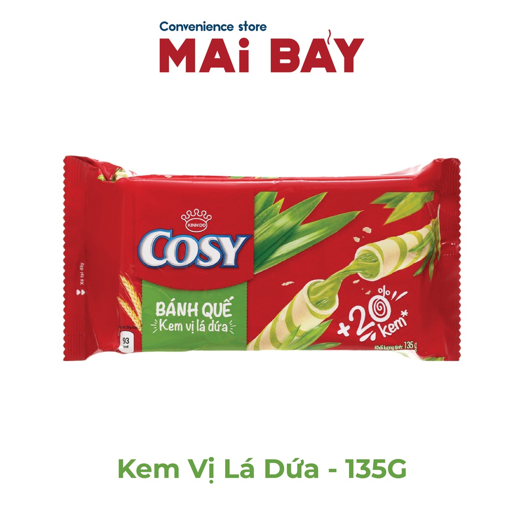 Bánh Quế Cosy 4 Vị 135G
