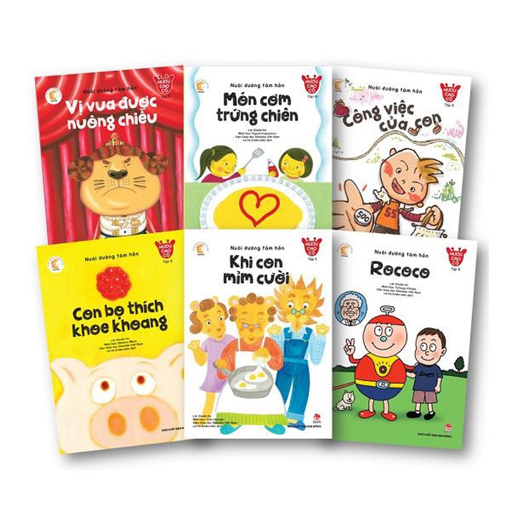 [ Sách ] Nuôi Dưỡng Tâm Hồn - Hươu Cao Cổ (Bộ 6 Cuốn)