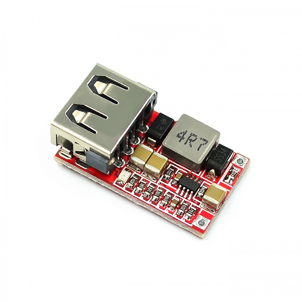 DC 6-24V 12V/24v to 5V USB Output charger step down Power Module Mini DC-DC Step Up Boost Module Power Adjustable buck Converter