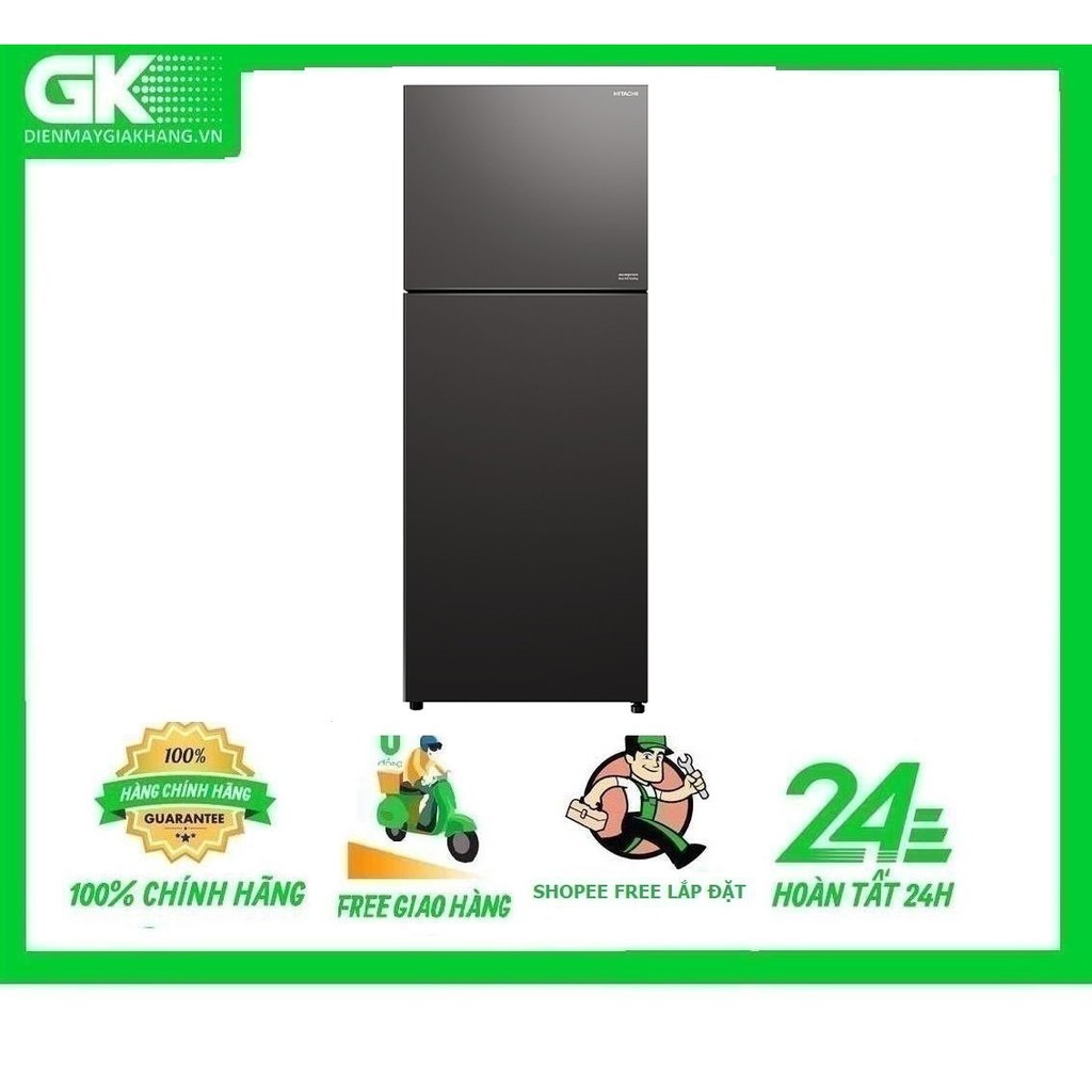 R-FVY510PGV0(GMG)-MIỄN PHÍ CÔNG LẮP ĐẶT-Tủ lạnh Hitachi Inverter 406 Lít R-FVY510PGV0(GMG)