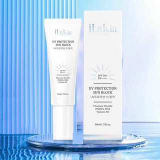 KEM CHỐNG NẮNG TRANG ĐIỂM ILAKIA UV SUN BLOCK SPF50 50G CHÍNH HÃNG - 5590
