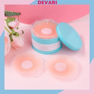 Miêng dán ngực silicon, dán ti hộp 5 cặp siêu dính tái sử dụng được nhiều lần