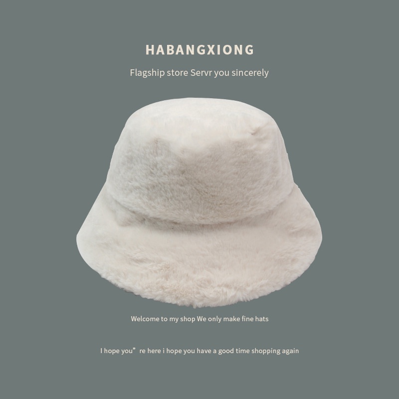 Nón Tai Bèo Giả Lông Thỏ Màu Sắc Dễ Phối Đồ
