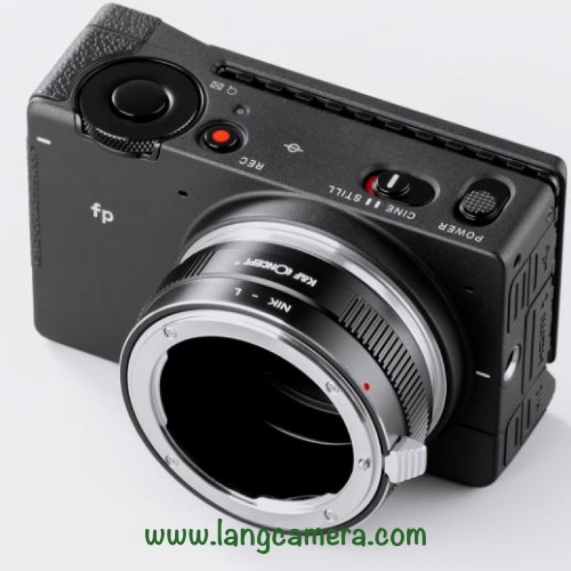 Ngàm chuyển AI- SL hiệu K&amp;F Concept (sử dụng lens Nikon trên máy Lumix, Leica, Sigma ngàm L)