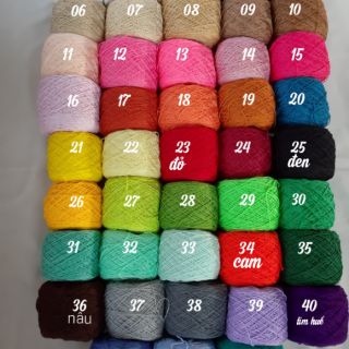 Len cotton việt nam ( 10 cuộn )