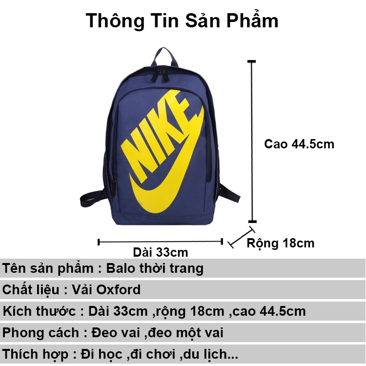 Balo đi học nam nữ thời trang hàn quốc giá rẻ cao cấp nhiều ngăn tiện lợi đựng vừa laptop 14inch-15.6icnh