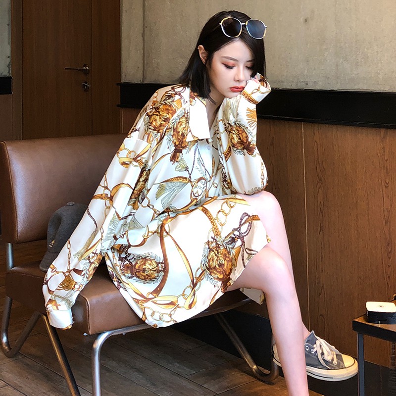 Áo Sơ Mi Vải Voan Tay Dài Chống Nắng Thời Trang Mùa Hè Cho Phụ Nữ