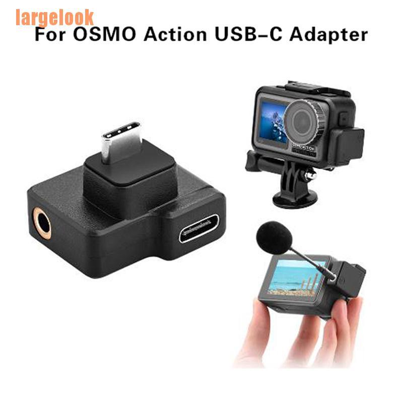 DJI Bộ chuyển đổi giắc cắm USB-C 3.5mm cho máy ảnh hành động OSMO
