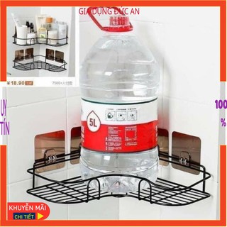 kệ sắt treo góc nhà tắm dính chắc như đinh đóng cột