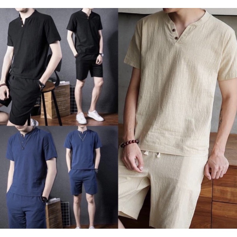 [xả hàng]bộ đũi nam cao cấp | BigBuy360 - bigbuy360.vn