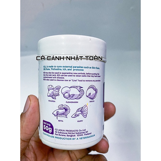 KILL CZ11 CÁC VẤN ĐỀ CHO CÁ CẢNH 50G