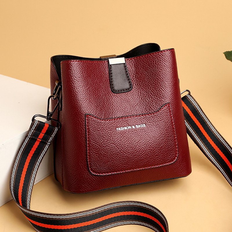 TÚI NỮ ĐEO CHÉO CAO CẤP- DÂY VẢI KẺ- TX851