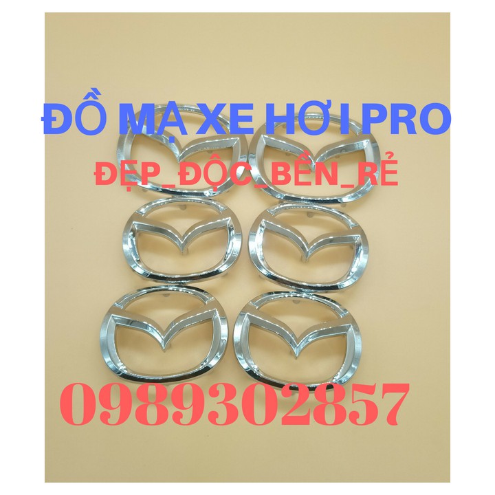 BIỂU TƯỢNG VÔ LĂNG XE MAZDA3-6