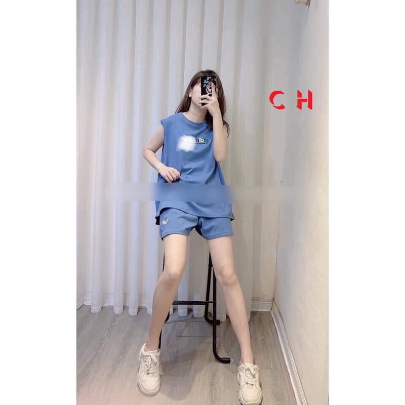 Áo tanktop ba lỗ chữ ngang AD HARI