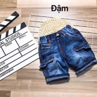Quần jeans lửng bé trai