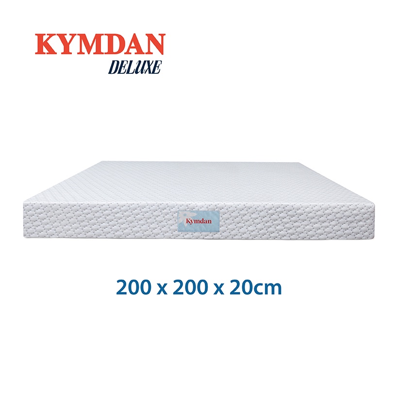 Nệm cao su thiên nhiên Kymdan Deluxe 200 x 200 x 20cm SFM