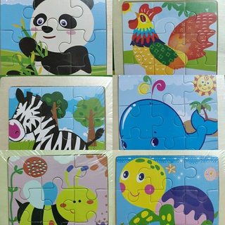 Tranh gỗ ghép 9 miếng cho bé