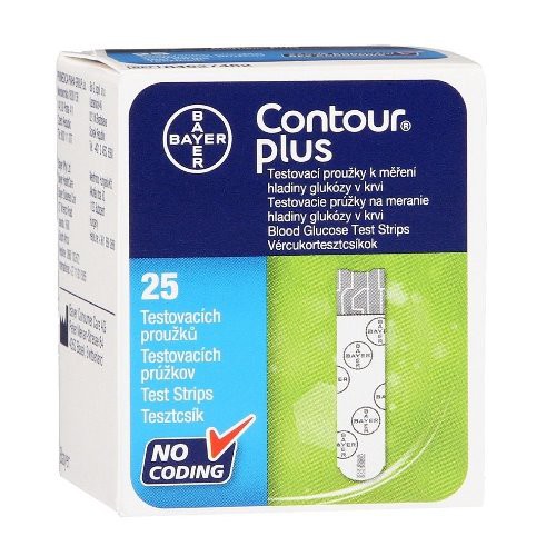 Que thử đường huyết Bayer Contour Plus 50