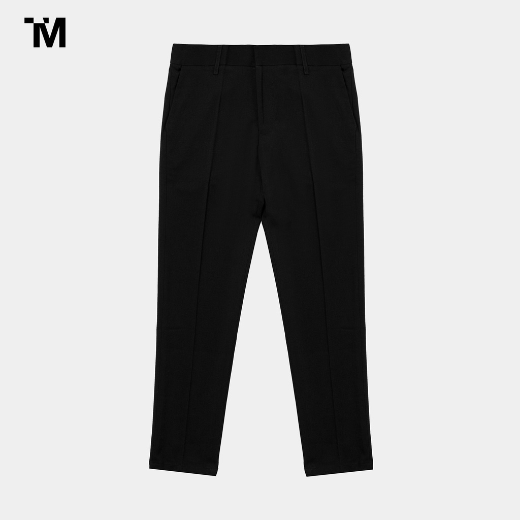 Quần Tây Nam TARMOR Dáng Basic Trousers In Black