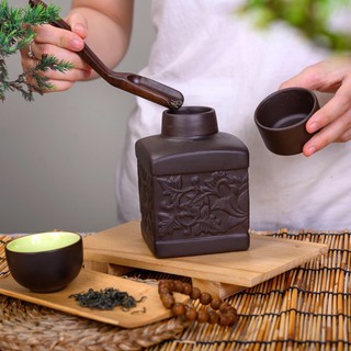 Phụ kiện bộ ấm chén gốm Bát tràng