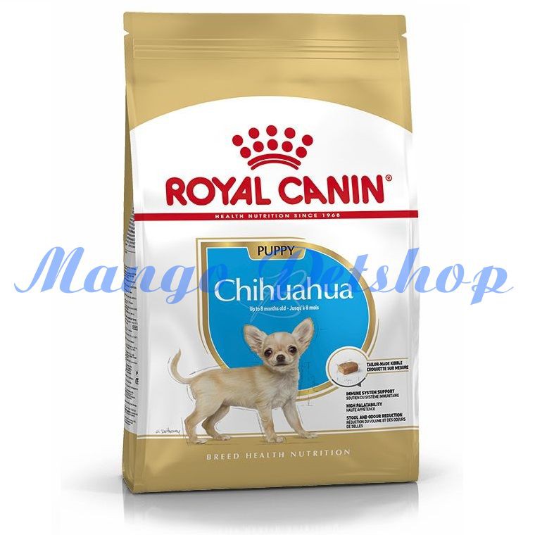 Thức Ăn Cho Chó Con Royal Canin Chihuahua Puppy Túi Hãng 500Gr