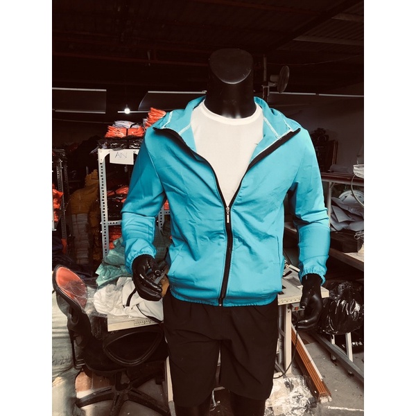 Áo khoác thun,dù 1 lớp thoáng mát,có 2 túi trong ,khoác gió chống nắng