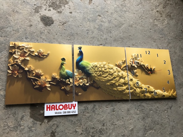 Tranh đồng hồ, {Xả Kho} Giá Xưởng, tranh treo tường SP29 | BigBuy360 - bigbuy360.vn