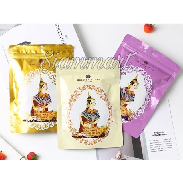 [Chính Hãng] Miếng Dán Thải Độc Gold Princess