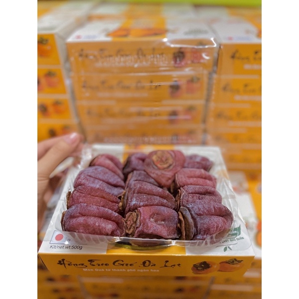 Hồng treo gió Đà Lạt chất lượng loại 1, rẻ. Công nghệ Nhật Bản, ko chất bảo quản