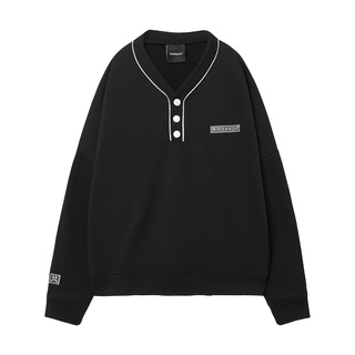 SWEATER BASEBALL BLACK