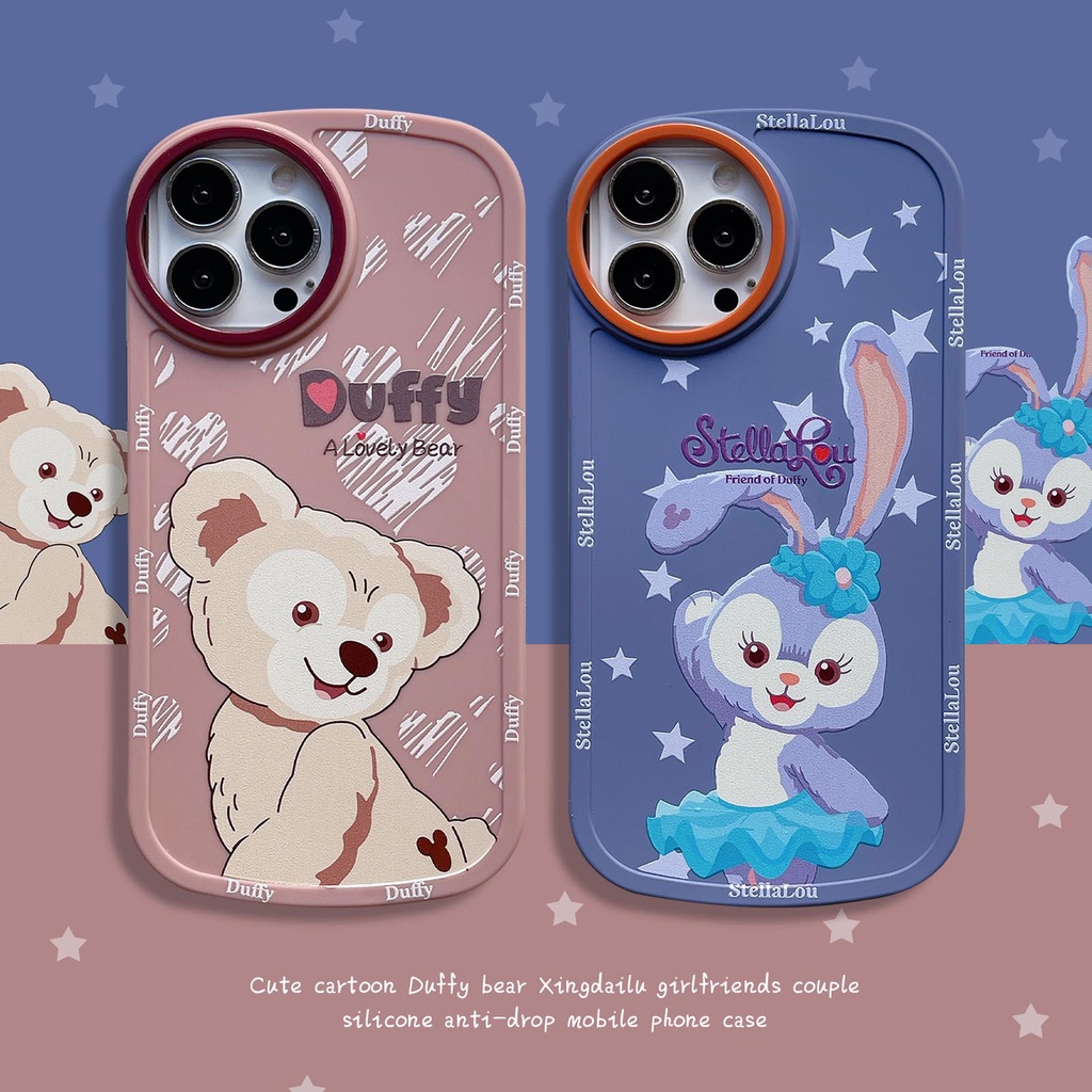 Ốp điện thoại TPU mềm họa tiết hoạt hình cho iPhone 13 12 11 Pro Max X Xs Max Xr 7 8 Plus