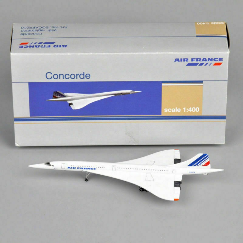 Mô Hình Máy Bay Air France 1976-2003 Tỉ Lệ 1:400