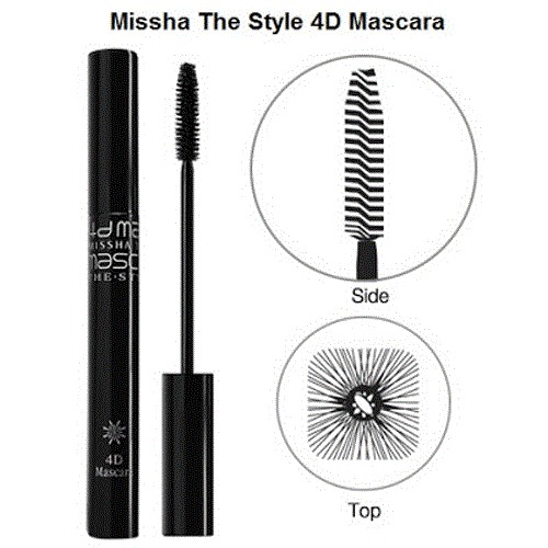 Mascara Làm Dày Và Cong Mi Missha The Style 3D/4D Mascara 7g