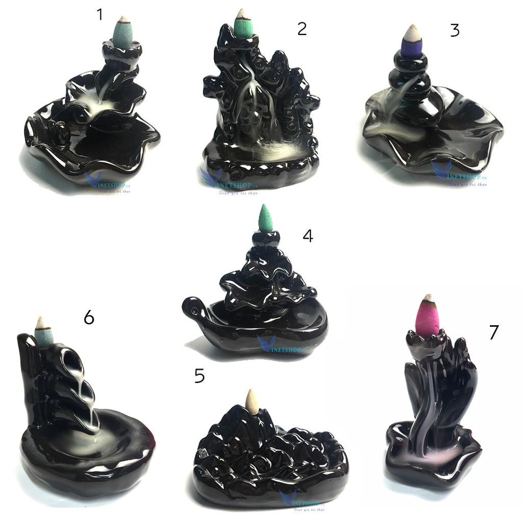 Thác Khói Trầm Hương Thác Trầm Khói Ngược Cao Cấp tặng 5 nụ trầm hương | BigBuy360 - bigbuy360.vn