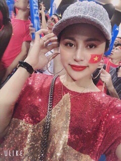 Áo cổ vũ bóng đá Kim sa