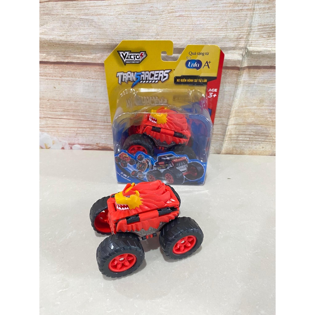 Xe biến hình mini siêu ngầu cho bé hkm Enfa - Mẫu ngẫu nhiên