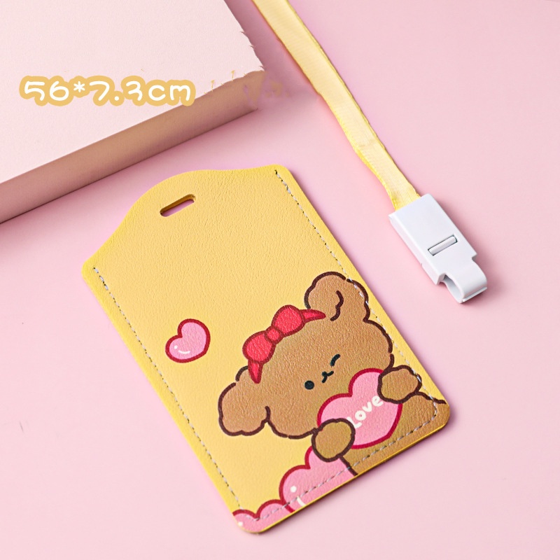 Bộ Thẻ Học Sinh Hình Hoạt Hình Dễ Thương