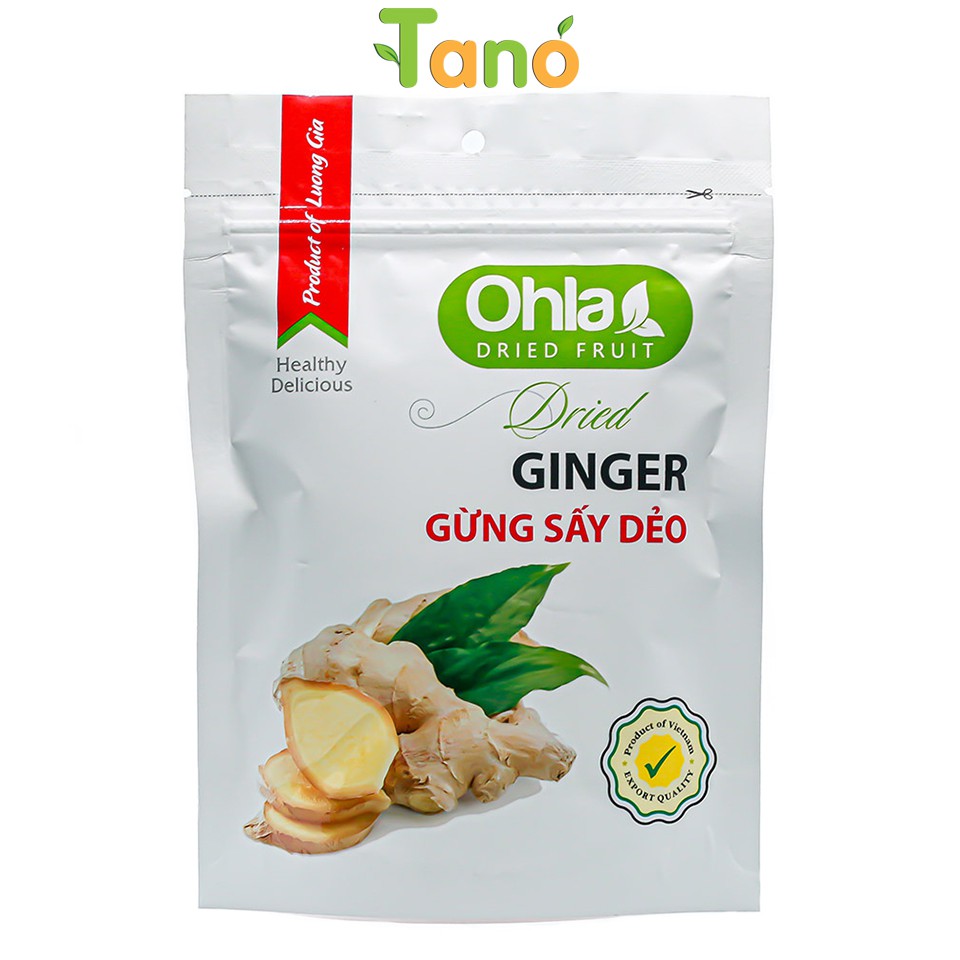 Gừng sấy dẻo Ohla - Gói 500 Gram