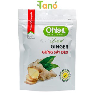 Gừng sấy dẻo ohla - gói 500 gram
