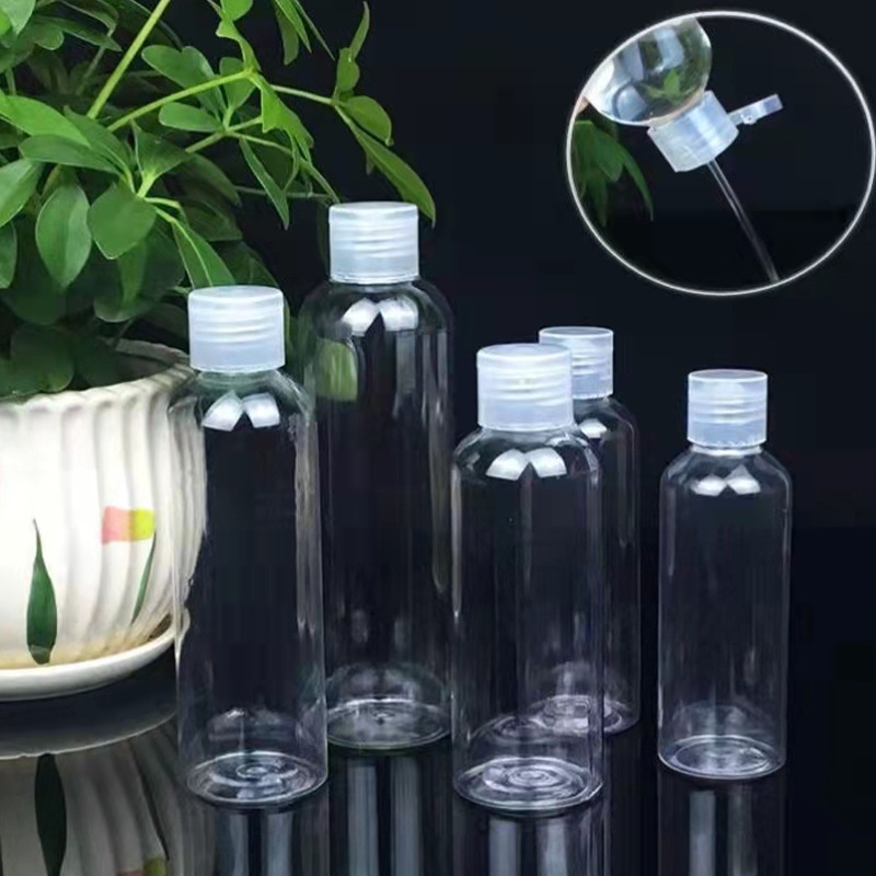 Chai chiết Nhựa PET Nắp Bật Chiết Mỹ Phẩm, Dung Dịch, Nước Rửa Tay Tiện Lợi 30ML/50ML/100ML CCC26