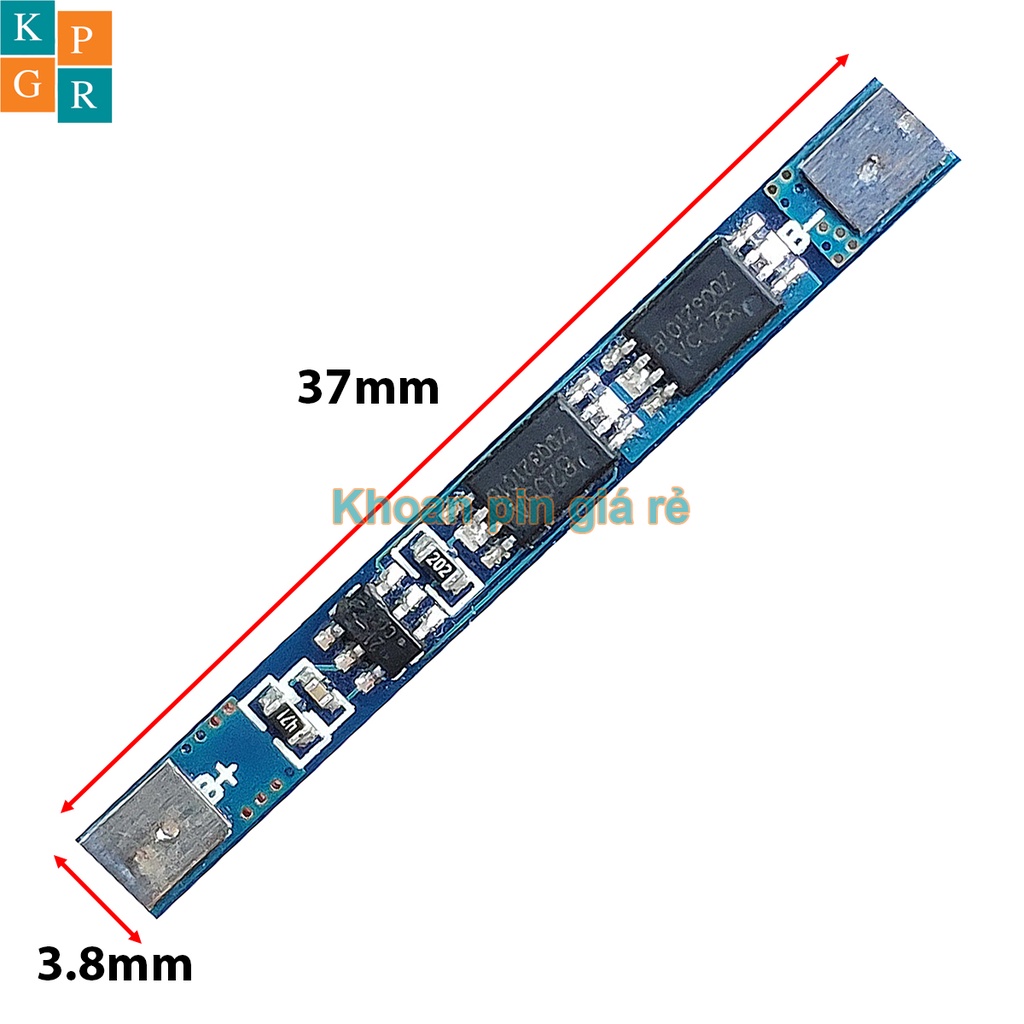 KPGR Mạch 1S 3.2V 5A BW bảo vệ pin sắt Li-fe 3.2V