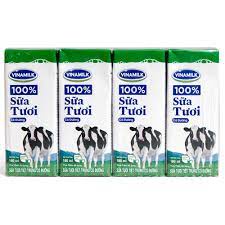 Lốc 4 Hộp Sữa Vinamil 100% -110ml