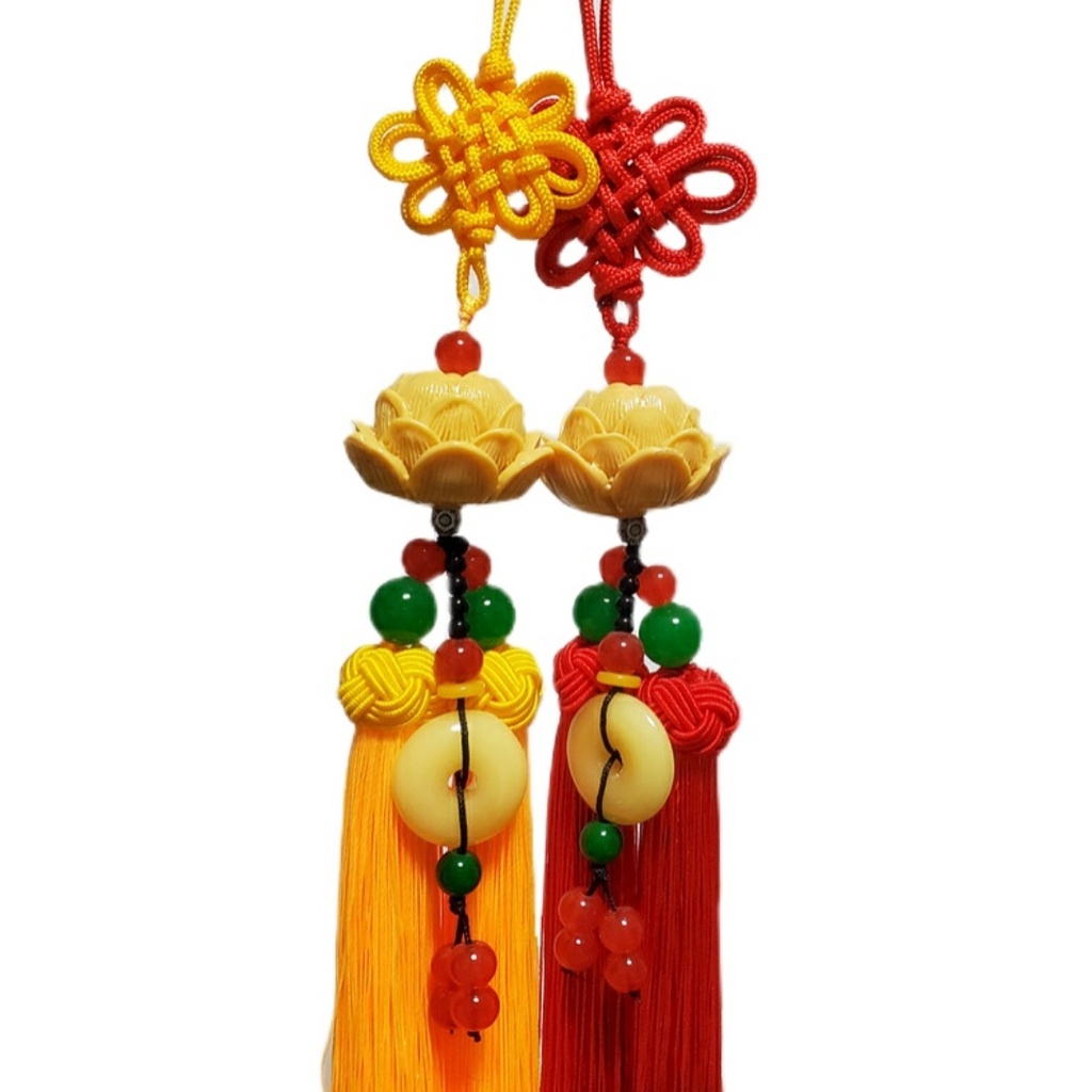 Khánh treo ô tô Liên Hoa, dây treo ô tô hình hoa sen