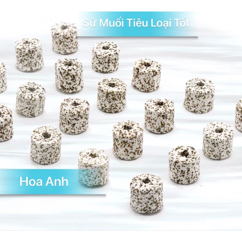 Sứ Lọc Bể Cá Loại Tốt 1kg - Vật Liệu Lọc Nước Cho Bể Cá