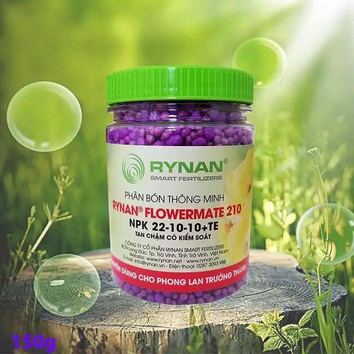 PHÂN BÓN THÔNG MINH RYNAN FLOWERMATE 210 NPK 22-10-10+TE
