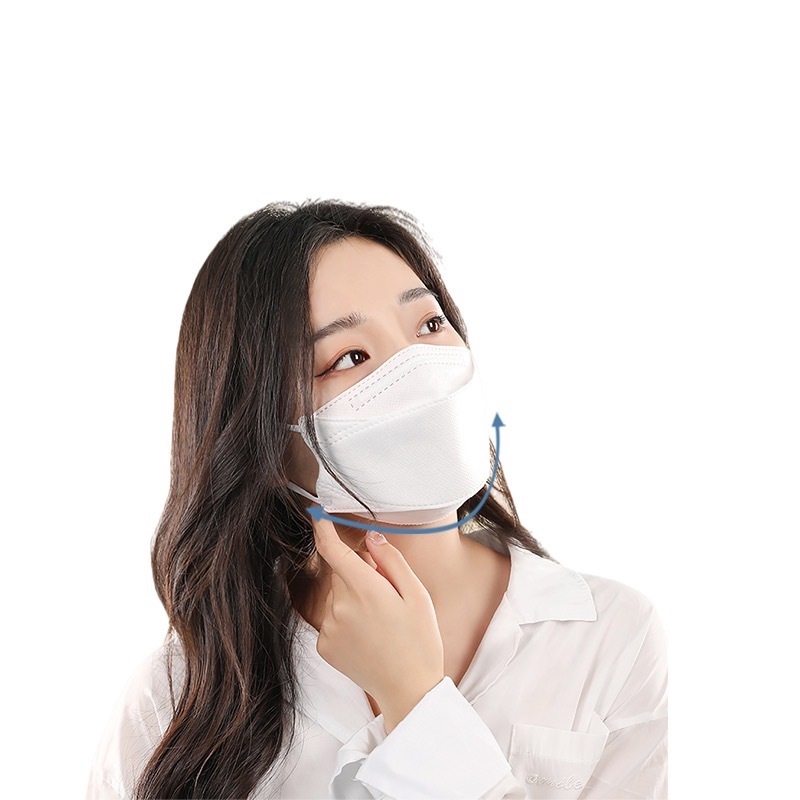Bộ  Khẩu Trang Cá Kháng Khuẩn 4D KF94 Ôm Sát Mặt Lọc Bụi Bẩn