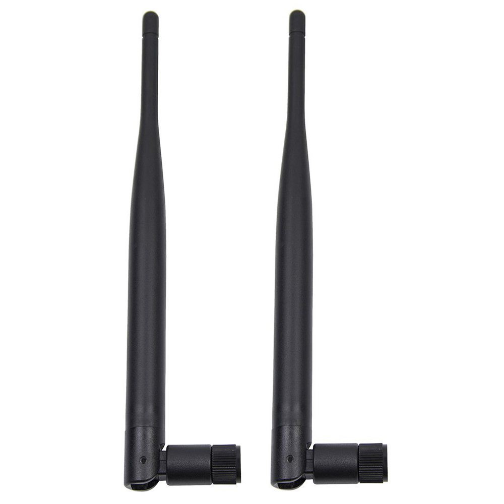 Ăng Ten 2X6Dbi 2.4GHz 5GHz WiFi RP-SMA + Cáp 2X35Cm U.fl / IPEX